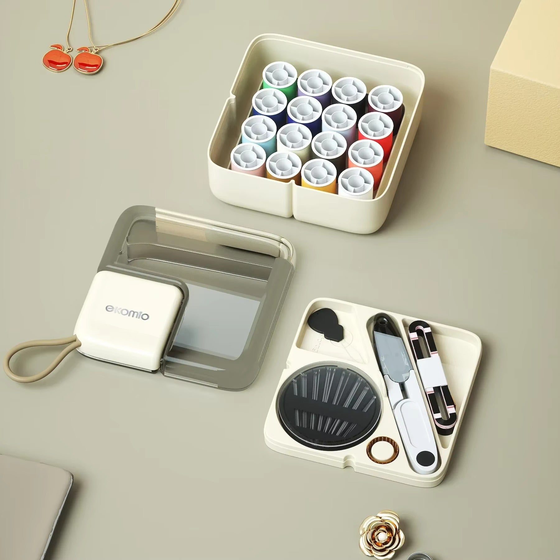 Square Sewing Box