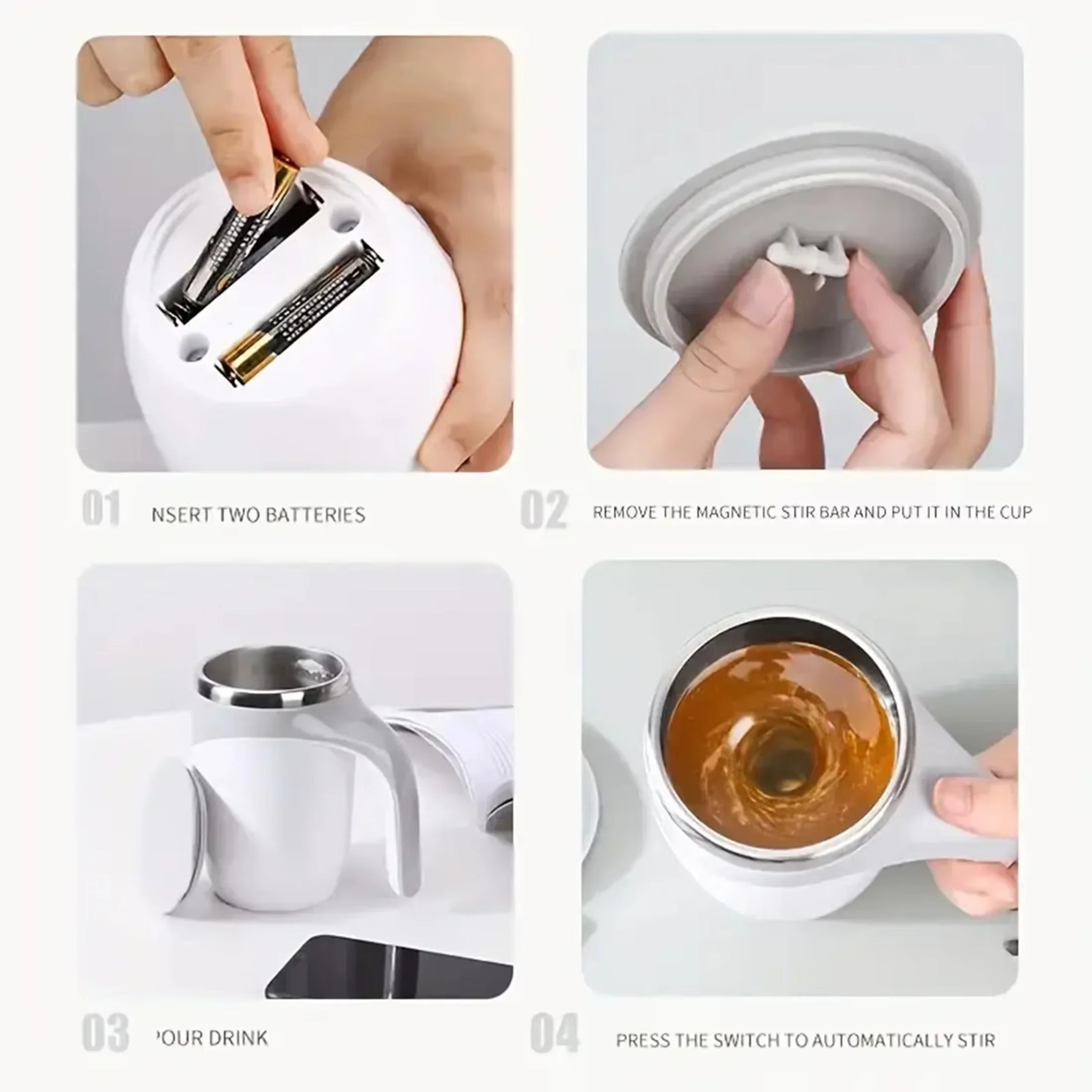 Premium Insulated Coffee Mug with Lid